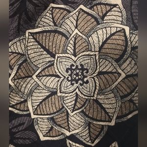 Vintage Camellia Cotton and Silk Blend Size 4 Skirt by Talbots